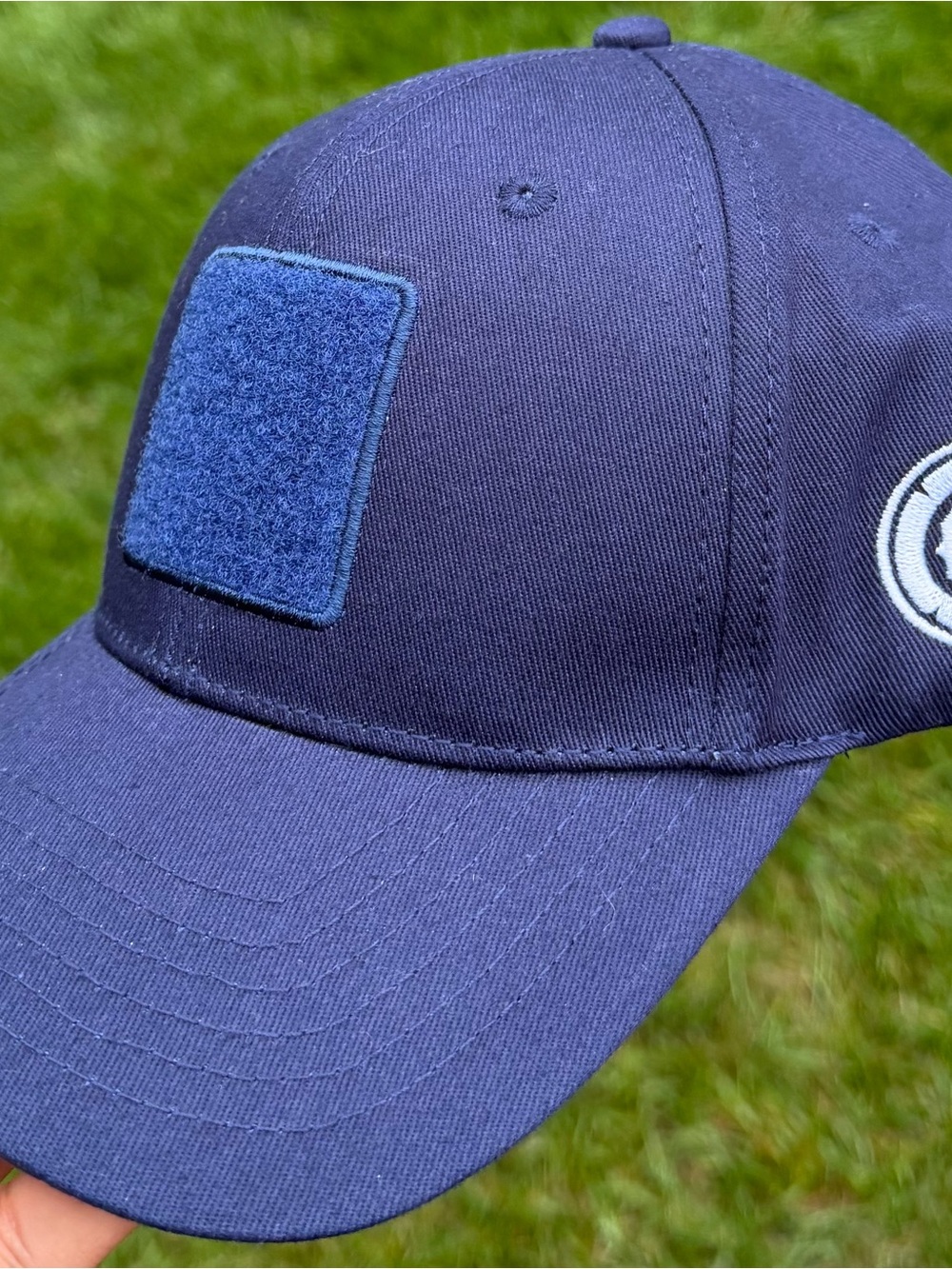 Navy Tactical Patch Baseball Cap - Unbranded